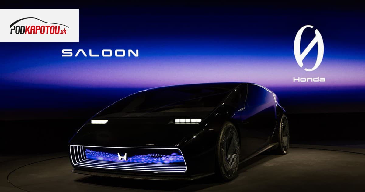 CES Las Vegas Honda 0 Saloon sedan šokujúcich tvarov uvádza novú