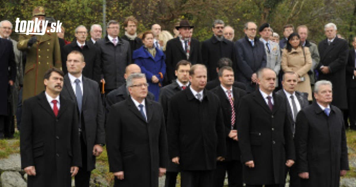 Die Präsidenten der Slowakei, Polens, Deutschlands und Ungarns gedachten in Devín des Sturzes des Kommunismus