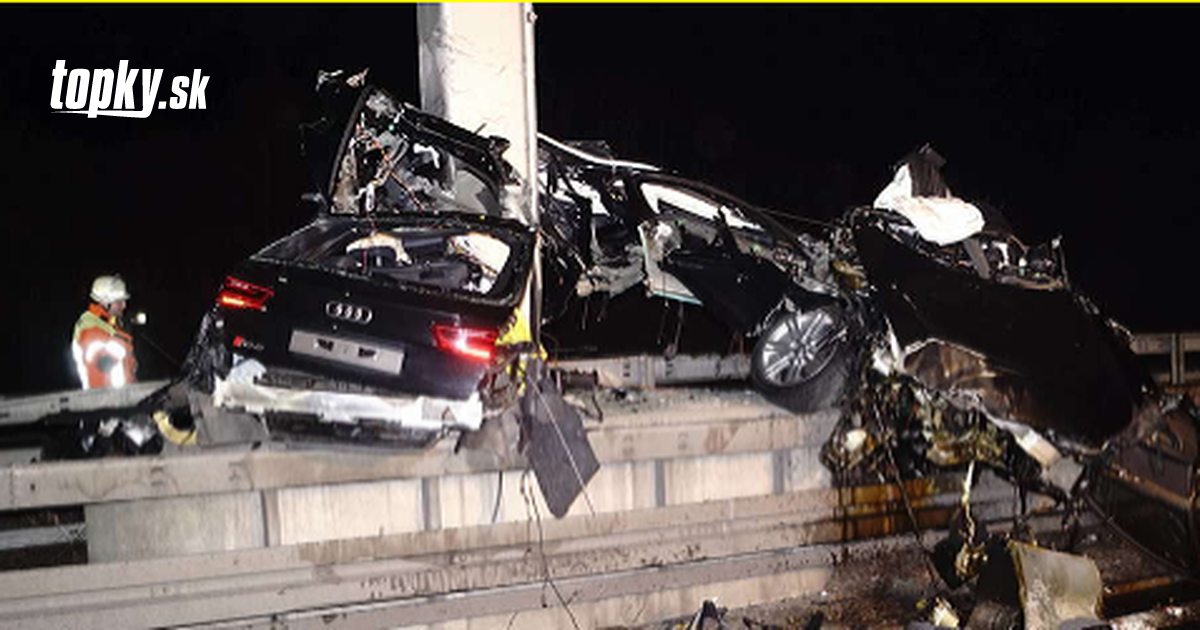 Ein Unfall, der selbst die Retter schockierte: FOTO Der Audi wurde buchstäblich demoliert, der Albtraum eines jeden Autofahrers