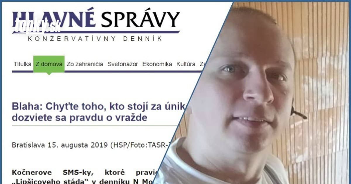 Mitteilung von THREEMY: Hauptnachrichten: Daňo und Netky machten schmutzige Propaganda für Kočner