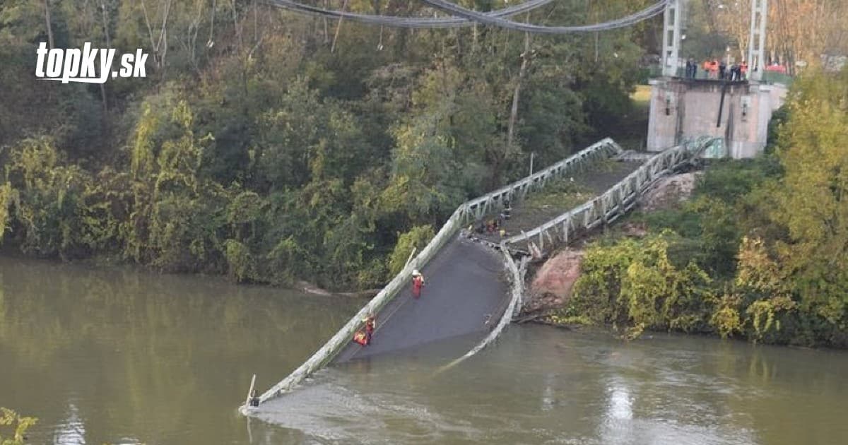 ACTUALITÉ Un pont s’est effondré en France : PHOTO Le drame a fait deux morts