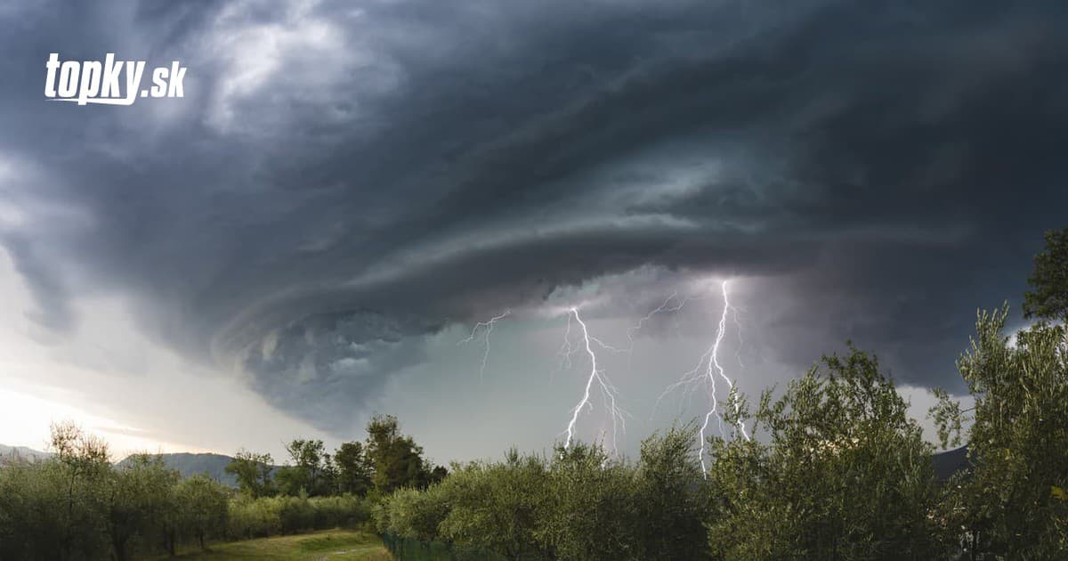 Szokujące ostrzeżenie!  Silne burze nawiedziły Słowację: słowa ostrzegawcze od ekspertów, czy istnieje również zagrożenie tornadem?