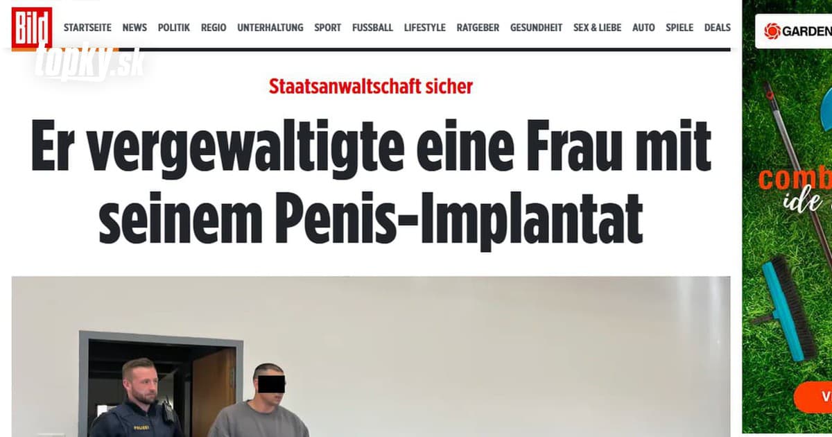 Ein sexueller Übergriff schockiert Deutschland: Der Slowake Norbert vergewaltigt eine Frau mit einem Penisimplantat!  Vor dem weinenden Mädchen