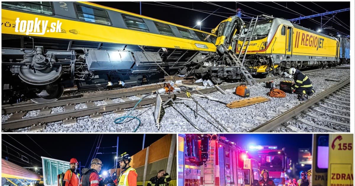 MIMORIADNY ONLINE vlakového nešťastia: Najhoršie obavy sa potvrdili! Zahynuli 2 Slovenky