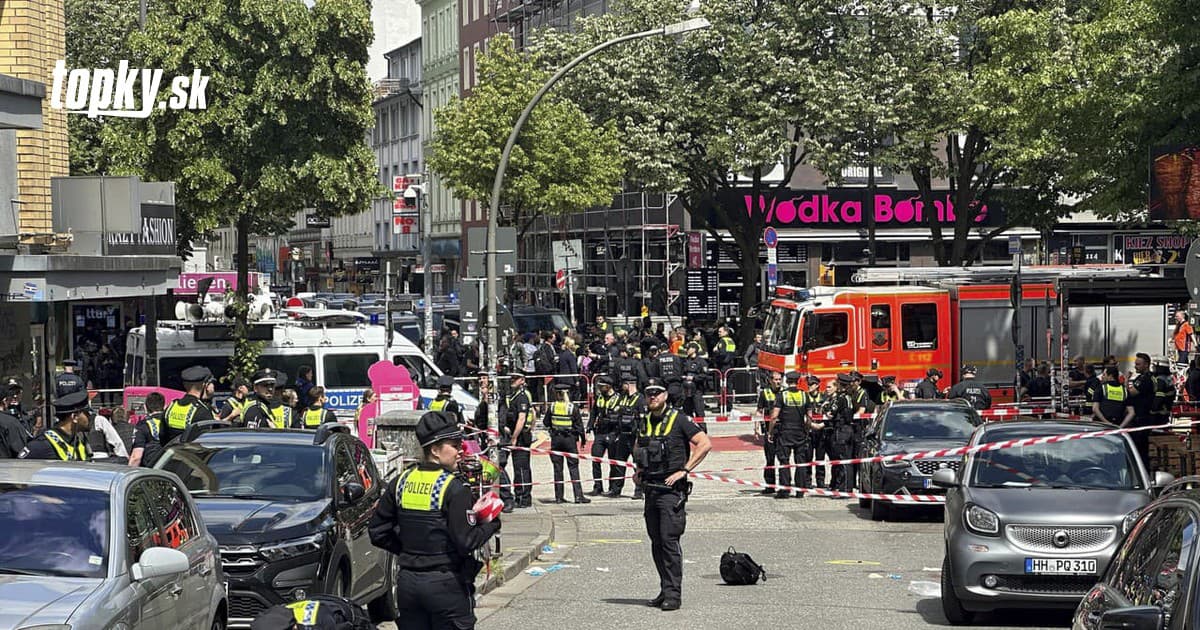 In Hamburg bedrohte ein Mann die Polizei!  Deutsche Polizisten erschossen ihn inmitten von Fußballfans