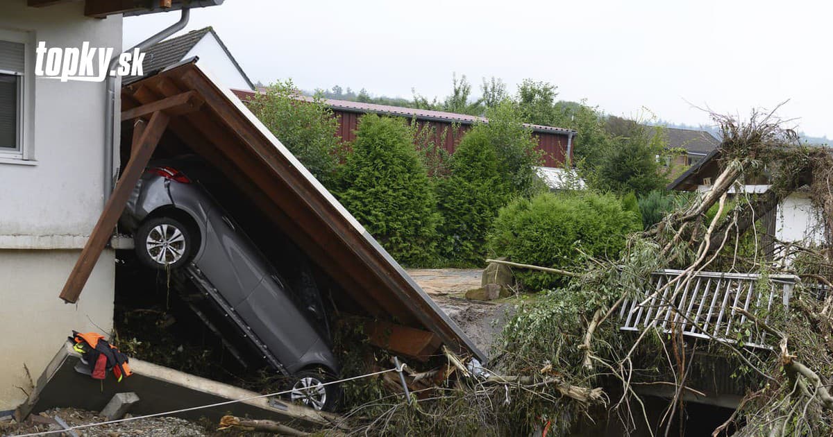 Deutschland wurde von Unwettern und sintflutartigen Regenfällen heimgesucht: In Hunderten Fällen griff die Hilfe ein