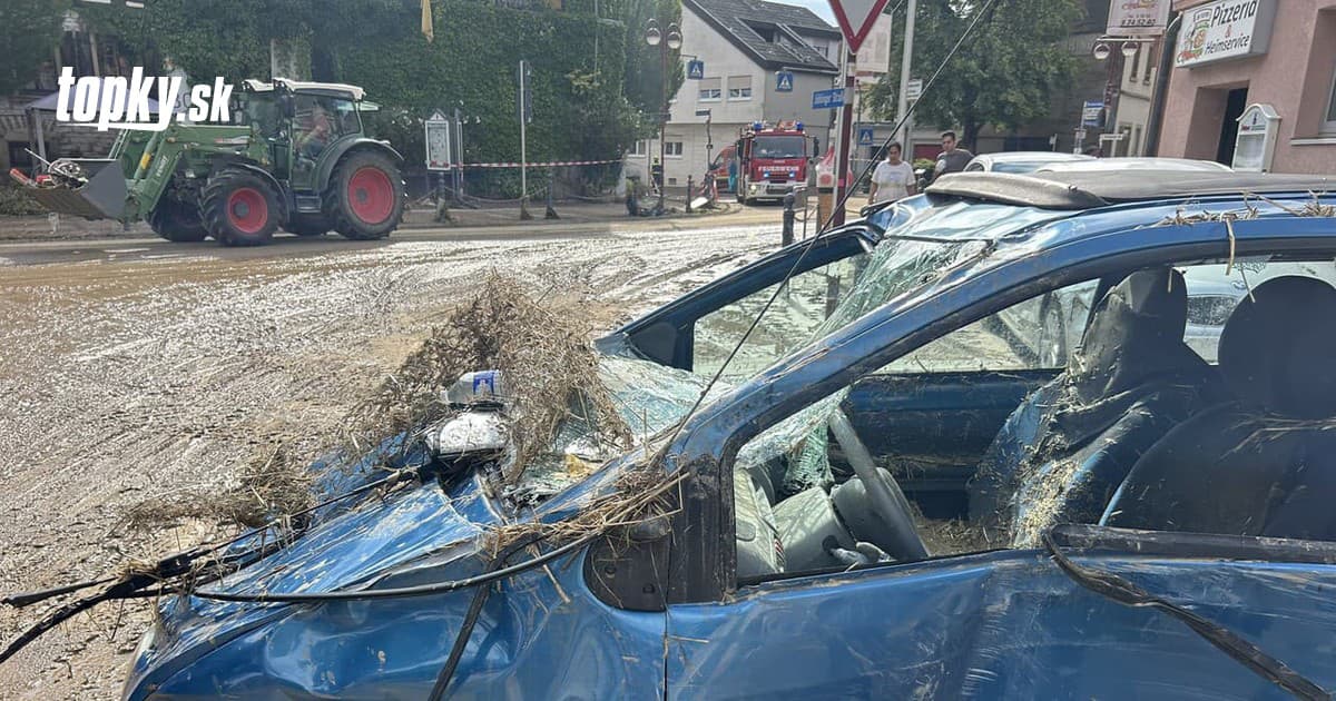 Stürme in Deutschland entwurzelten Bäume und fegten alles weg, was ihnen in den Weg kam: Jetzt treffen sie auf Tschechien