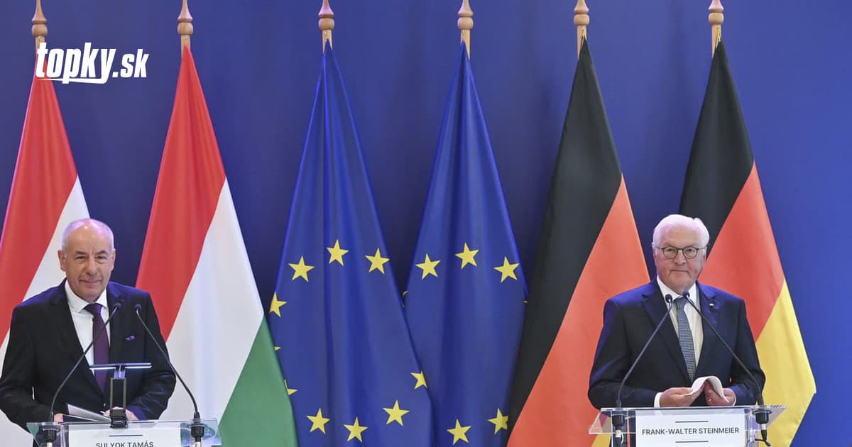Bei seinem Besuch in Ungarn dankte Steinmeier für seinen Beitrag zur Wiedervereinigung Deutschlands
