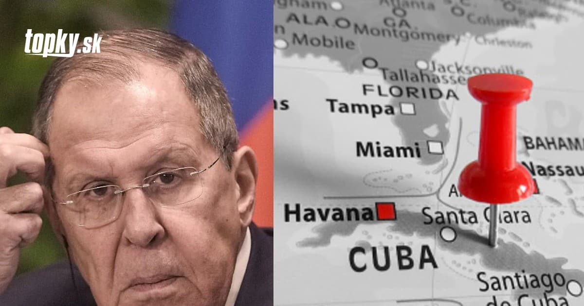 Rusko reaguje na americkú ropnú blokádu Kuby , Lavrov posiela jasný odkaz