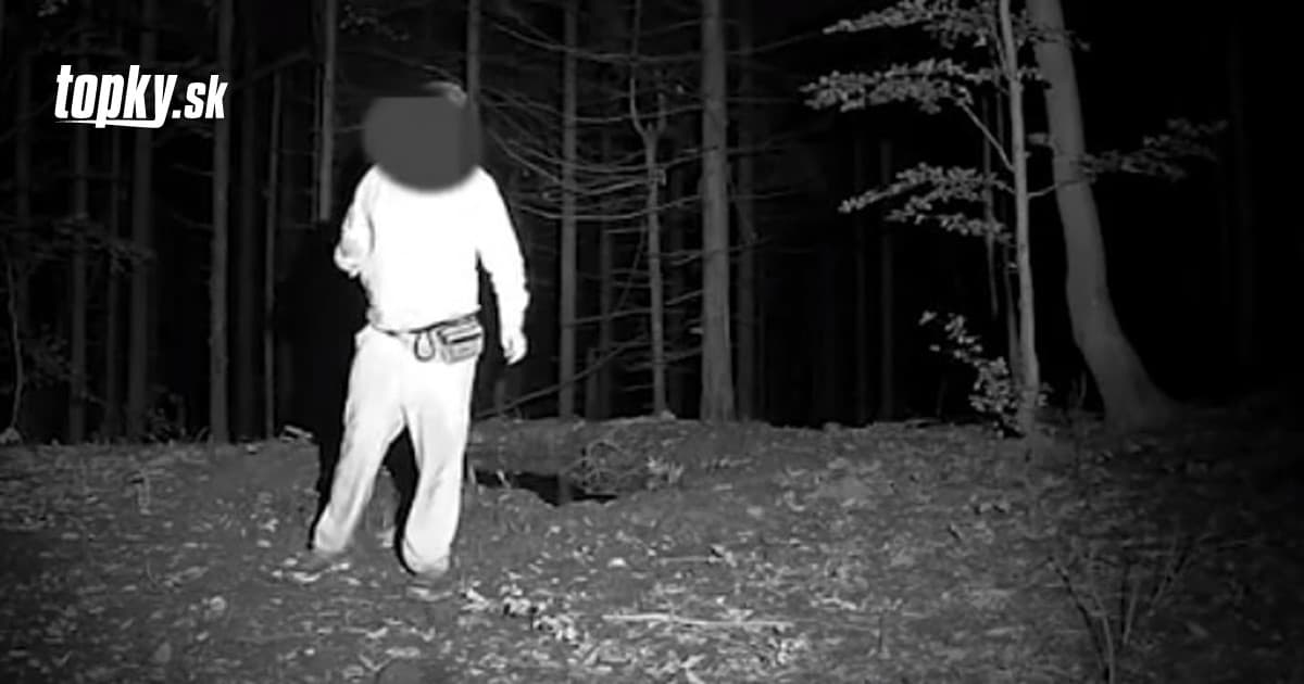 Hororove Chvile Na Videu Zmateny Slovak Sa Ocitol Sam V Lese Po Okoli Sa Potulovali Medvede Topky Sk
