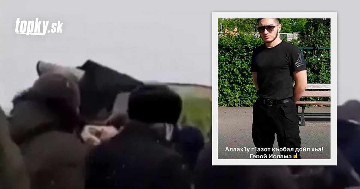 Pohreb teroristu (18) Učiteľ bol sťatý v Paríži: V Čečensku je hrdina, Boží výkrik je veľký