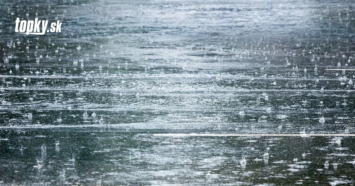 Slovenskom Sa Prehnali Burky Vo Viacerych Obciach Plati Zvyseny Stupen Povodnovej Aktivity Topky Sk