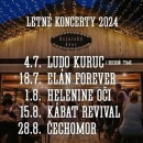 Letné koncerty v Bojnickom dvore 2024