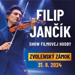 Filip Jančík - show filmovej hudby - Zvolenský zámok